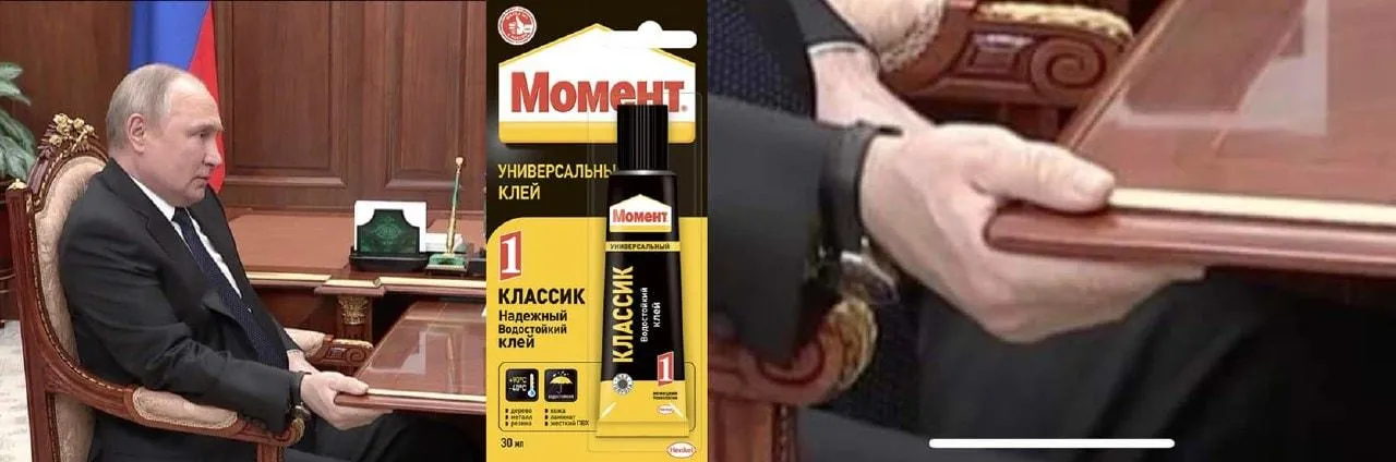 Почему рука Путина так крепко держалась за стол Почему рука Путина так крепко держалась за стол