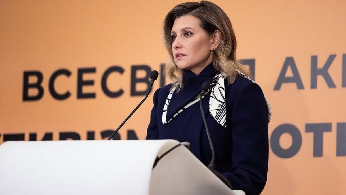 "Мистецтво – теж протистояння": Зеленська звернулась до гостей виставки у Венеції