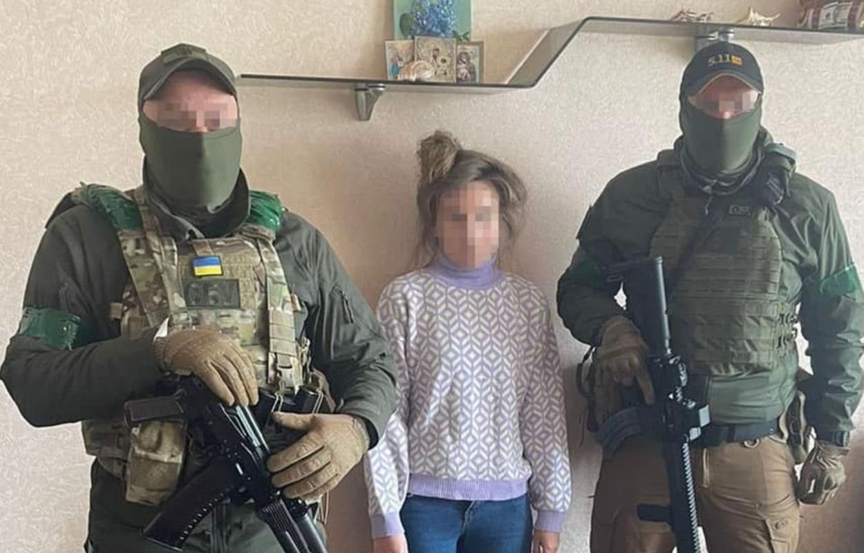 На Харківщині затримали агентку Росії, що повідомляла про переміщення ЗСУ
