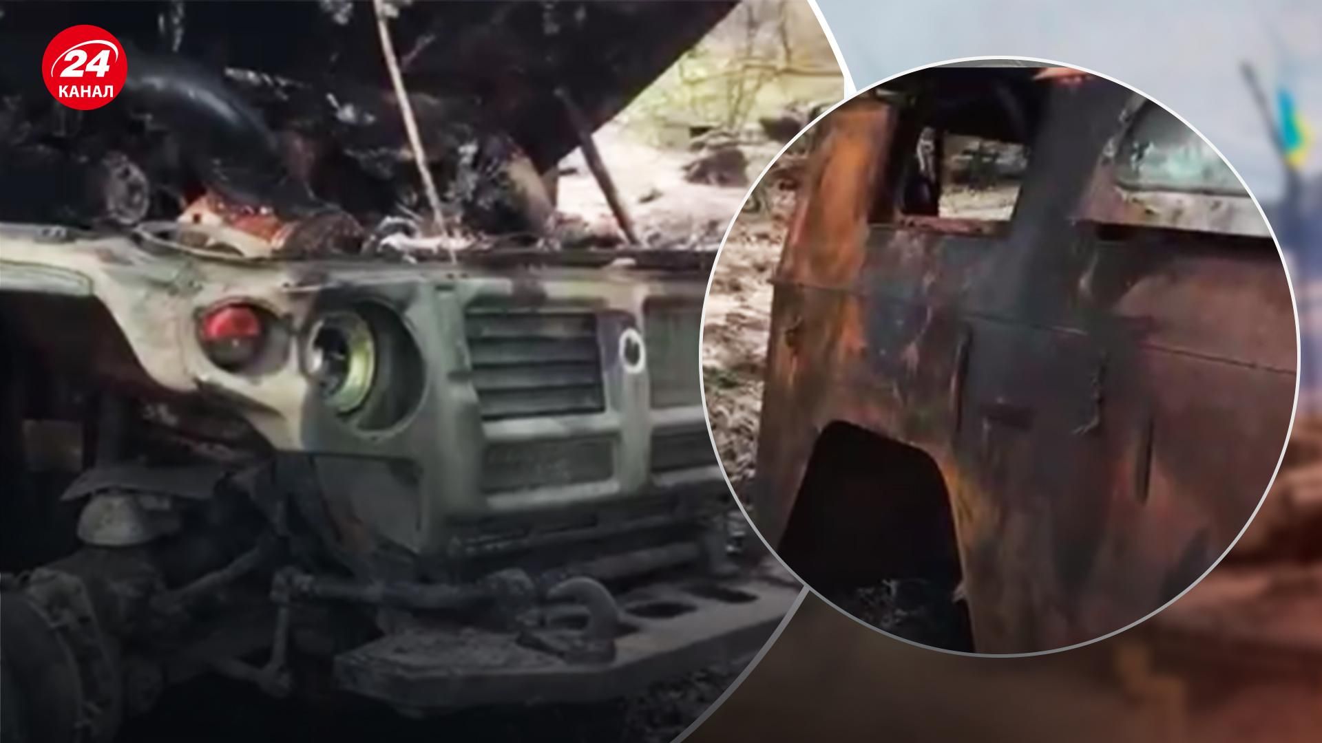 Выгорела дотла: в ВСУ показали уничтоженную российскую технику
