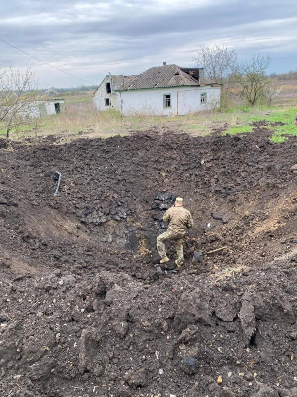 Вырва из-за обстрела россиян