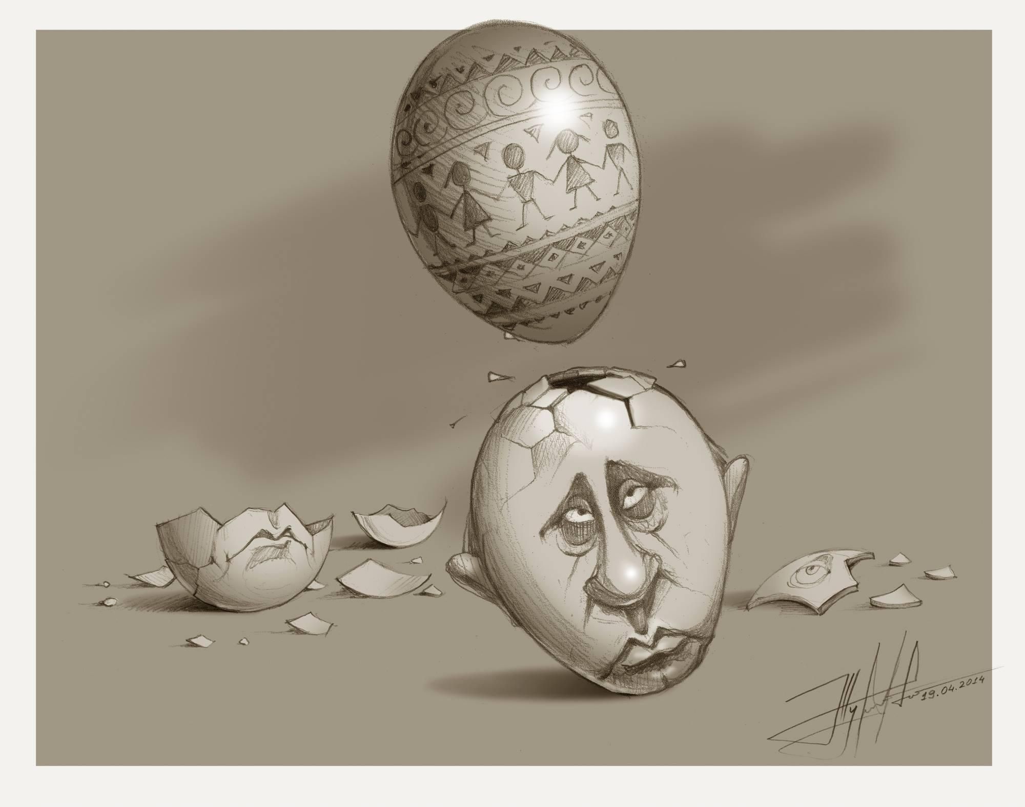 Україна розчавила голову-яйце Путіна: Юрій Журавель привітав українців із Великоднем - 24 Канал Україна розчавила голову-яйце Путіна: Юрій Журавель привітав українців із Великоднем - 24 Канал