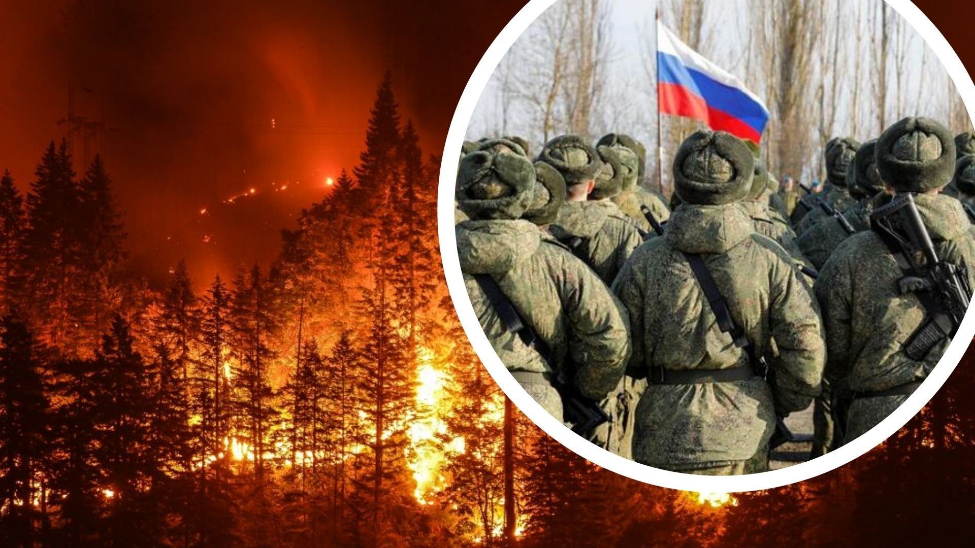 Палаючі сибірські ліси в Росії нема кому гасити: всі на війні в Україні