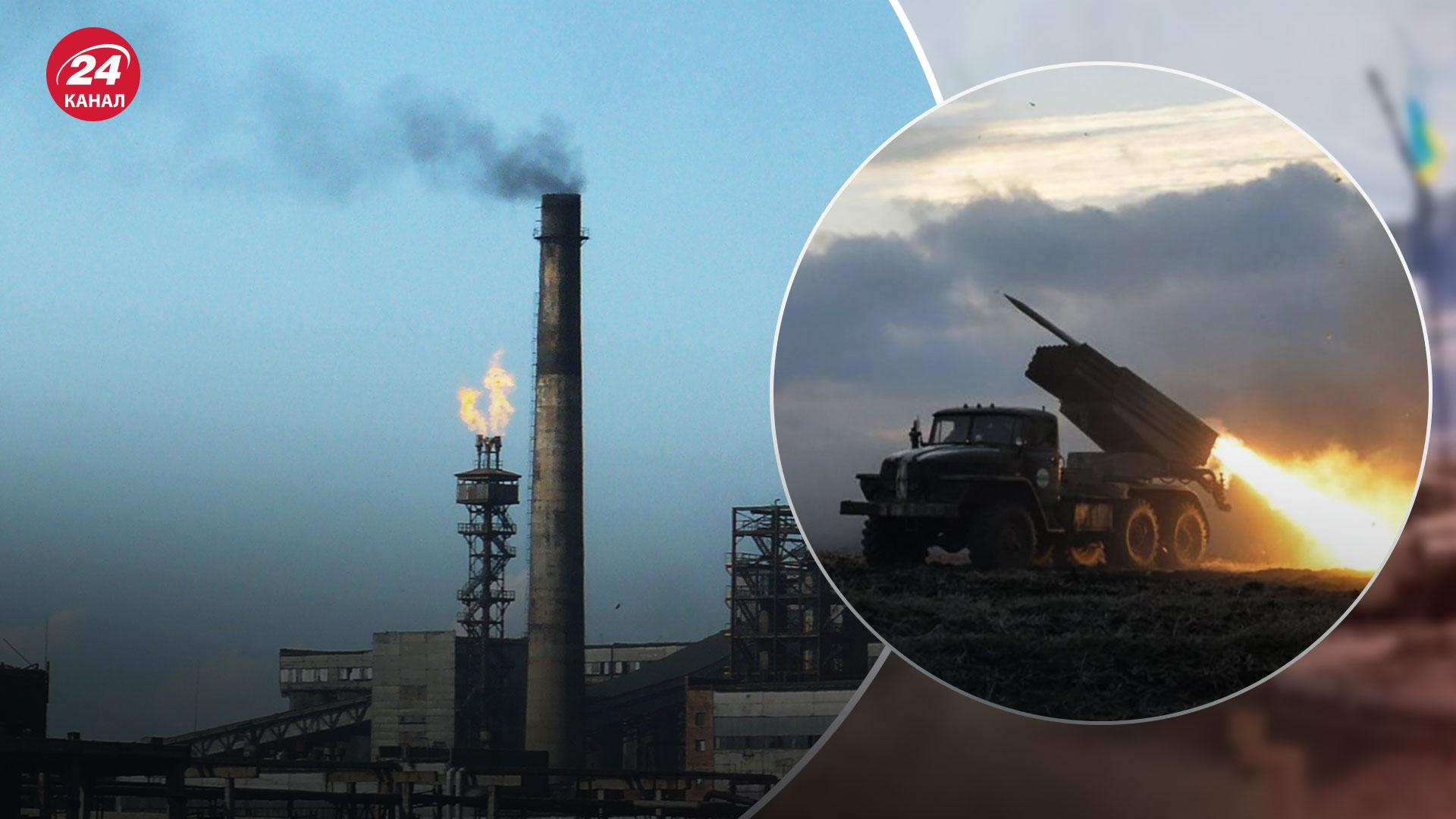 Окупанти завдали артилерійського удару по Авдіївському коксохімічному заводу