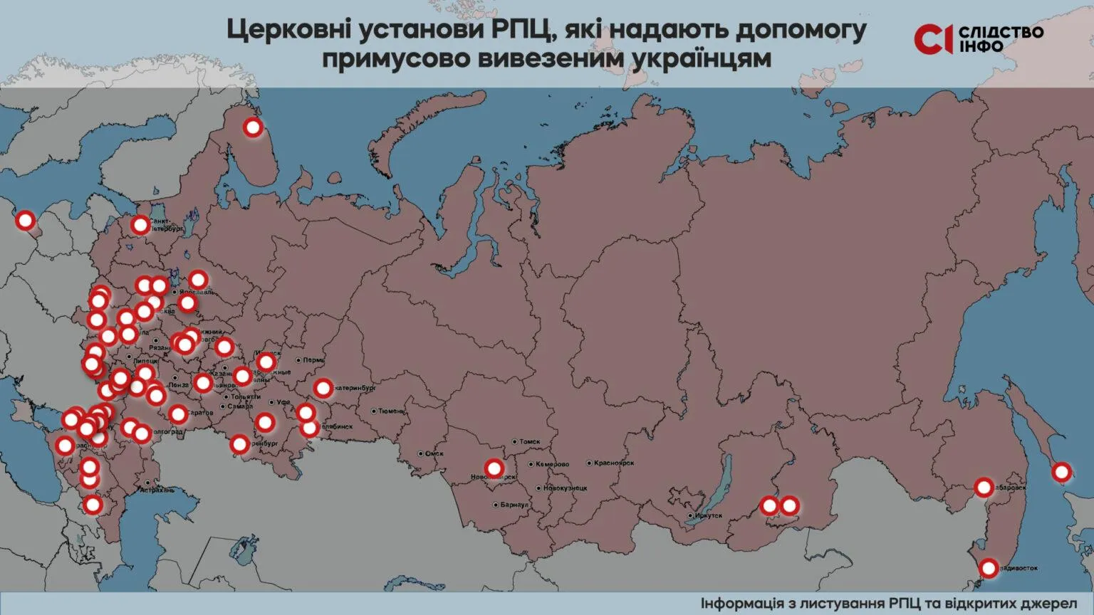 РПЦ помогает в депортации украинцев