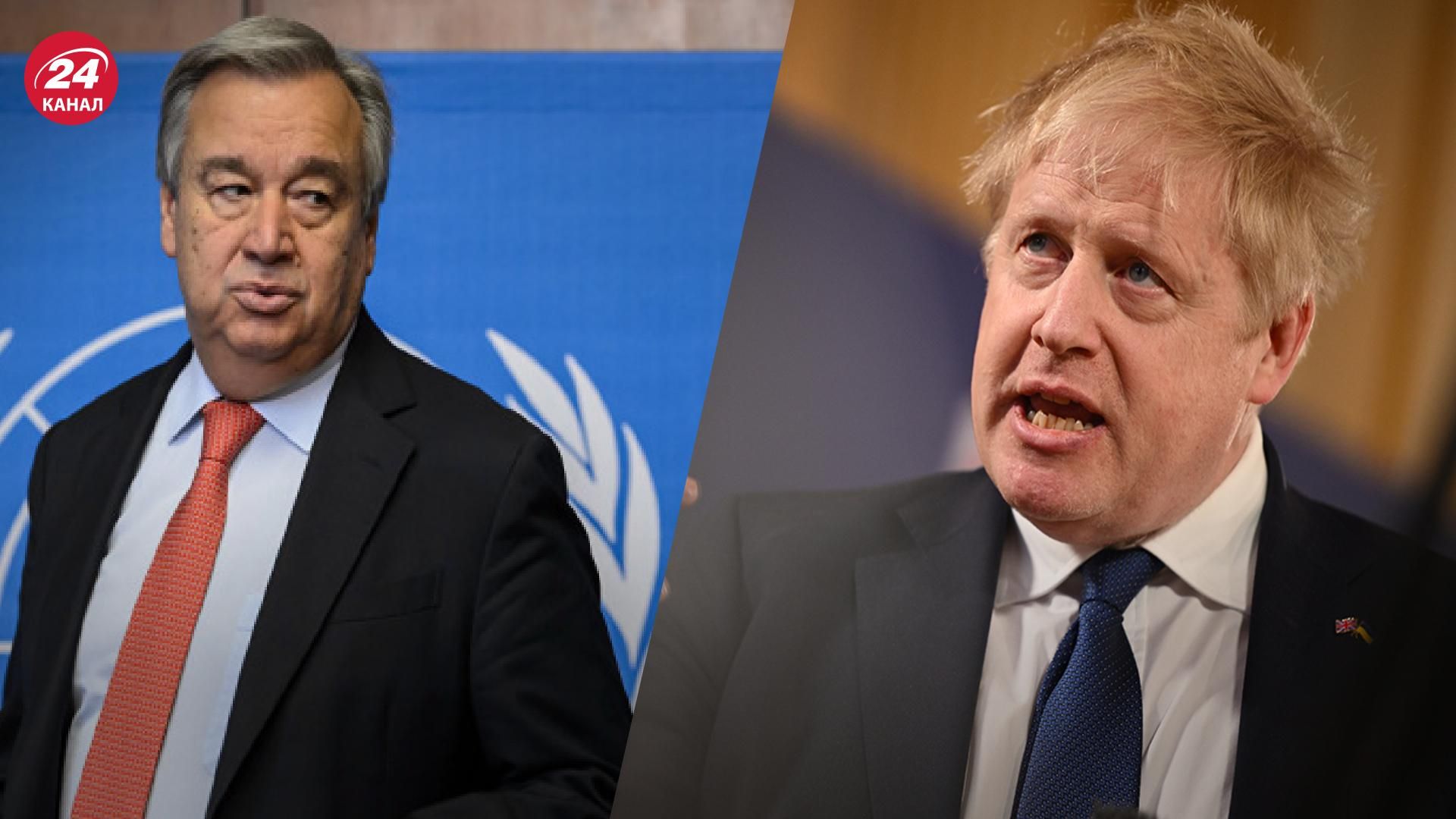 Джонсон четко объяснил Гутеррешу "важность глобальной солидарности с Украиной" - 24 Канал Джонсон четко объяснил Гутеррешу "важность глобальной солидарности с Украиной" - 24 Канал