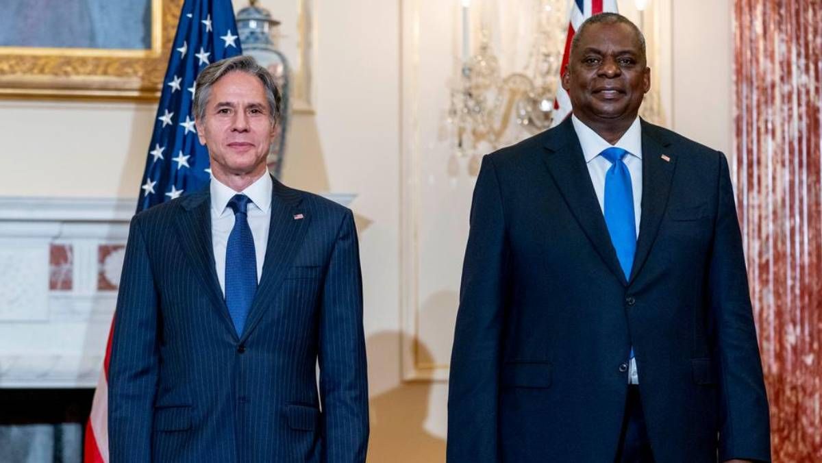 Остин и Блинкен пообещали Украине еще больше 300 миллионов долларов помощи Остин и Блинкен пообещали Украине еще больше 300 миллионов долларов помощи