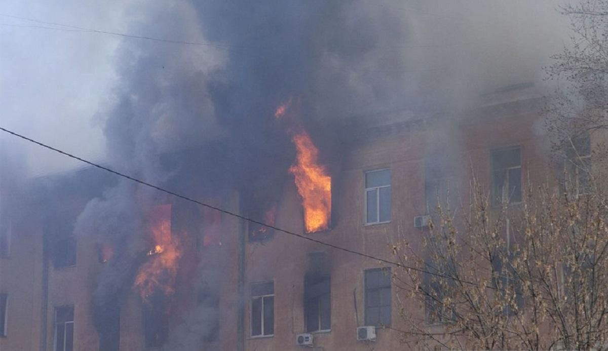 В пожаре в российском научном институте Воздушно-космической обороны погибли 17 человек В пожаре в российском научном институте Воздушно-космической обороны погибли 17 человек