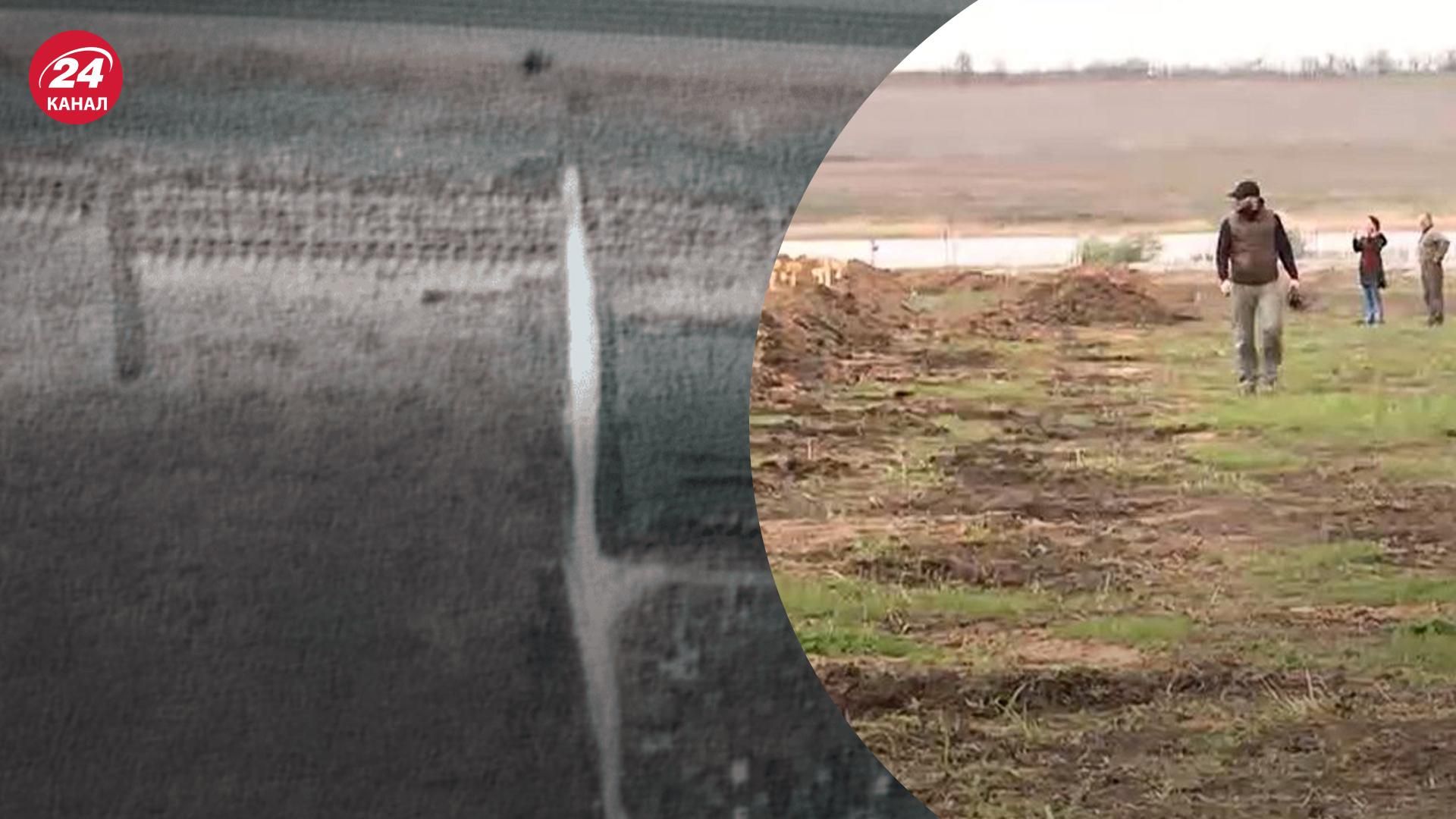 Оккупанты засыпают массовые захоронения в Мариуполе, маскируя их под индивидуальные могилы Оккупанты засыпают массовые захоронения в Мариуполе, маскируя их под индивидуальные могилы