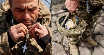 Как украинские военные под Изюмом встретили Пасху: появились трогательные фото
