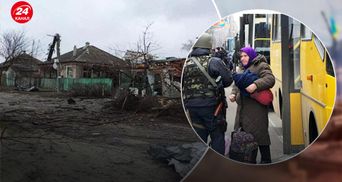 Желающих уехать из Рубежного, в котором продолжаются бои, много: эвакуация там ограничена
