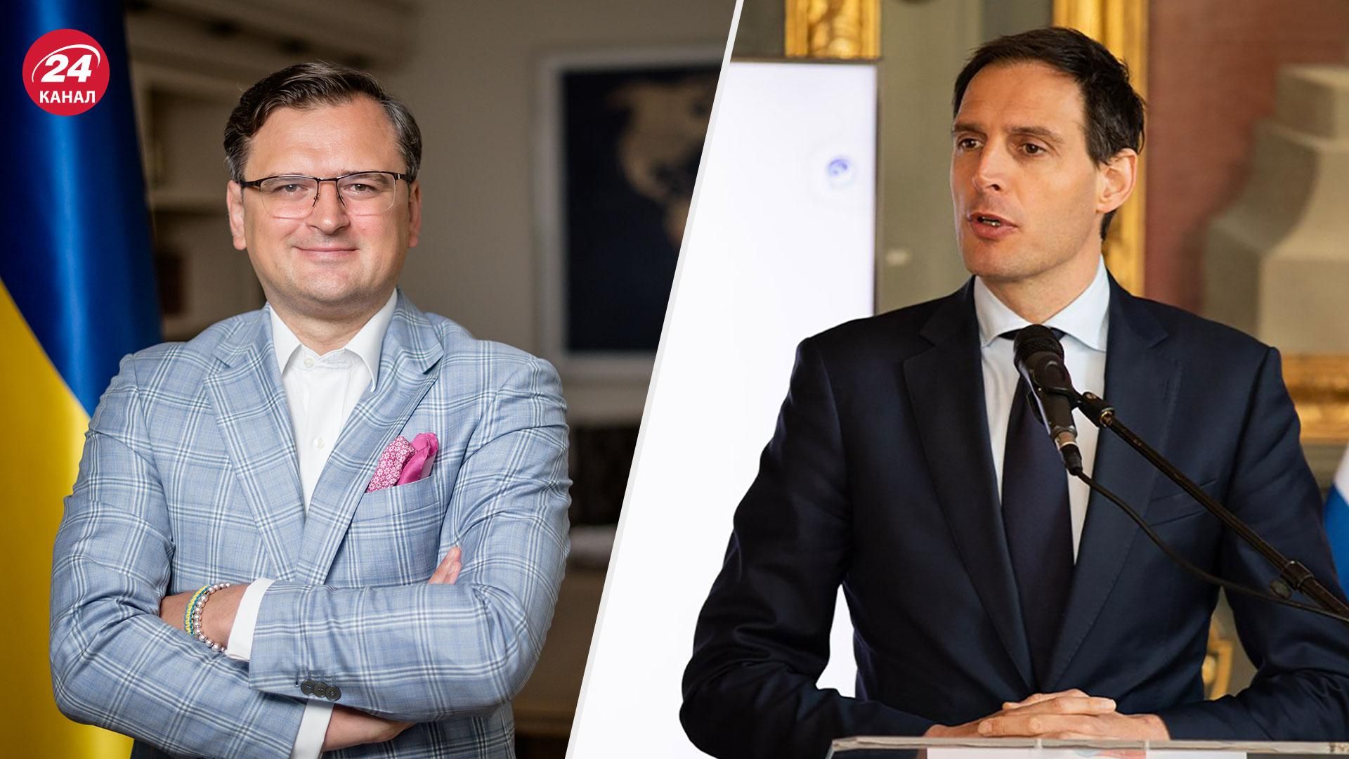 Медлить нельзя, – Кулеба поговорил с нидерландским коллегой о членстве в ЕС и санкциях