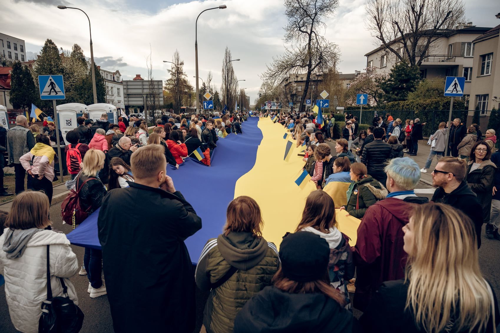 "Ми з вами": у Кракові влаштували масштабний марш на підтримку України