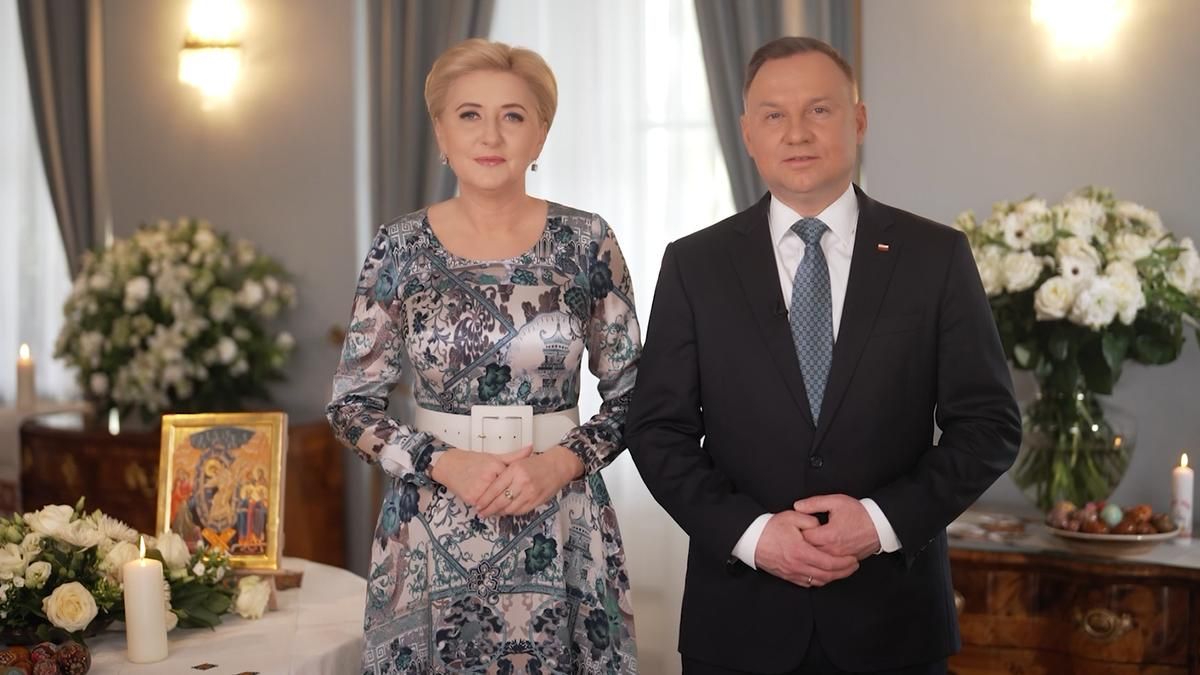 Польський президент Анджей Дуда та його дружина виділили свою резиденцію для українців
