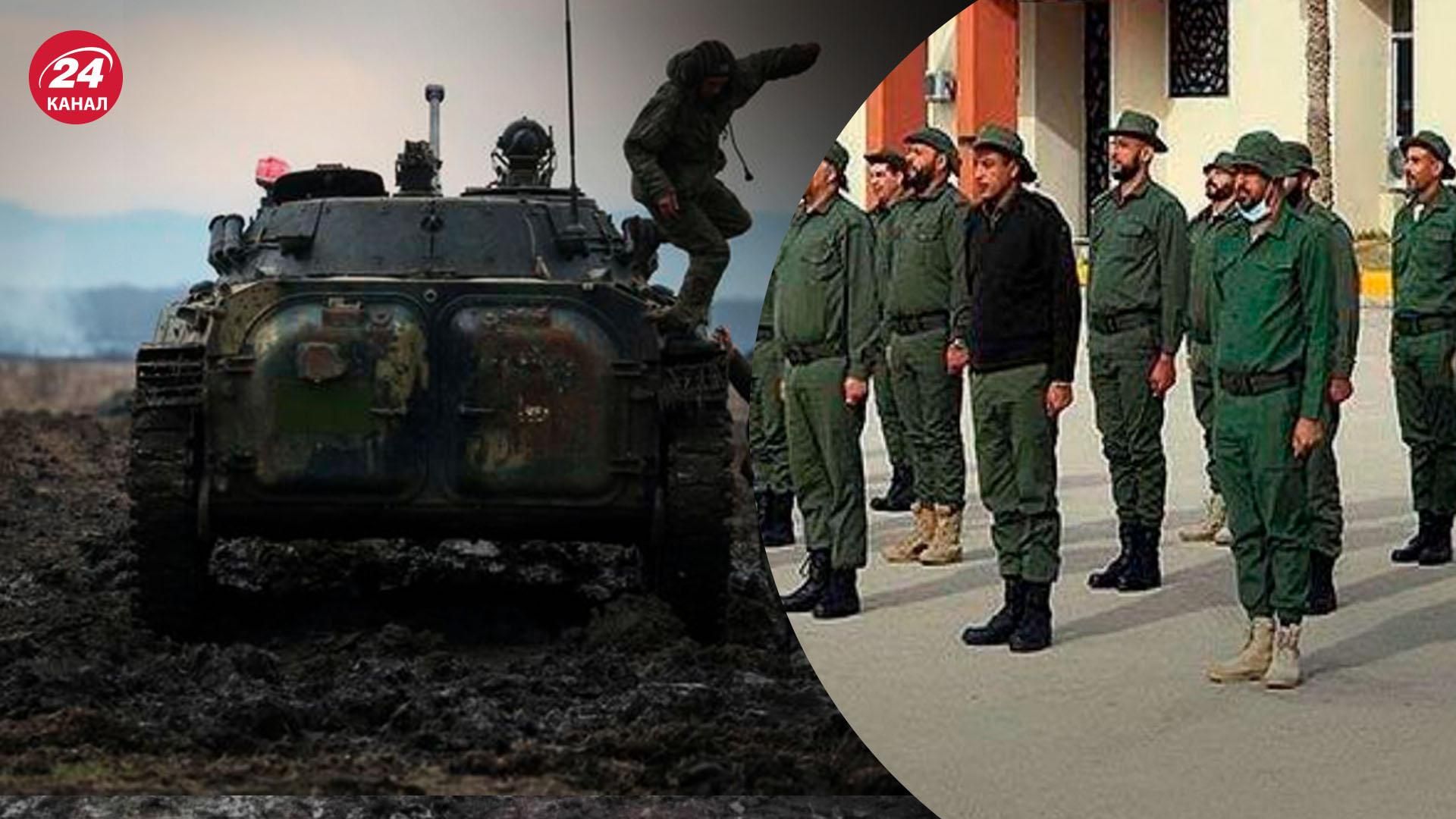 Россияне пытаются привлечь к войне курсантов из Ливии и участников боевых действий в Сирии Россияне пытаются привлечь к войне курсантов из Ливии и участников боевых действий в Сирии