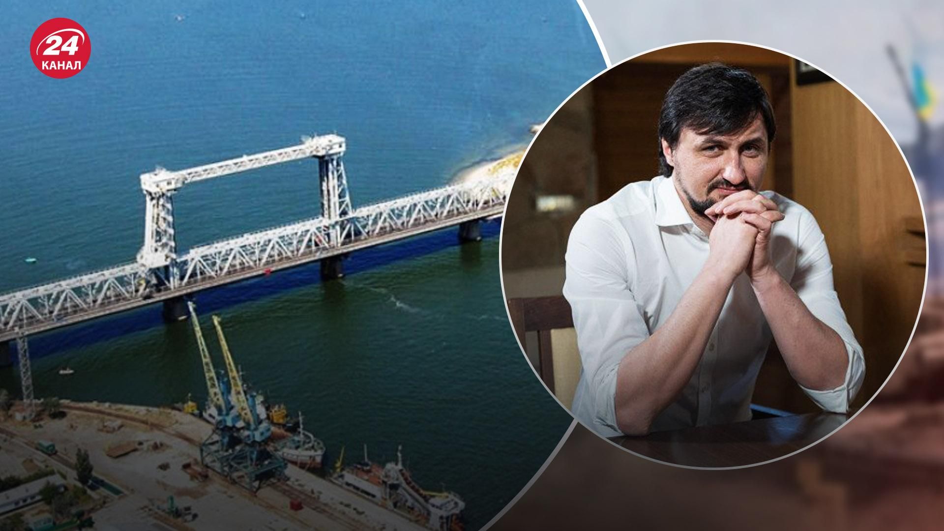 Пошкоджений міст через Дністровський лиман – єдиний залізничний у тому напрямку, – Укрзалізниця Пошкоджений міст через Дністровський лиман – єдиний залізничний у тому напрямку, – Укрзалізниця