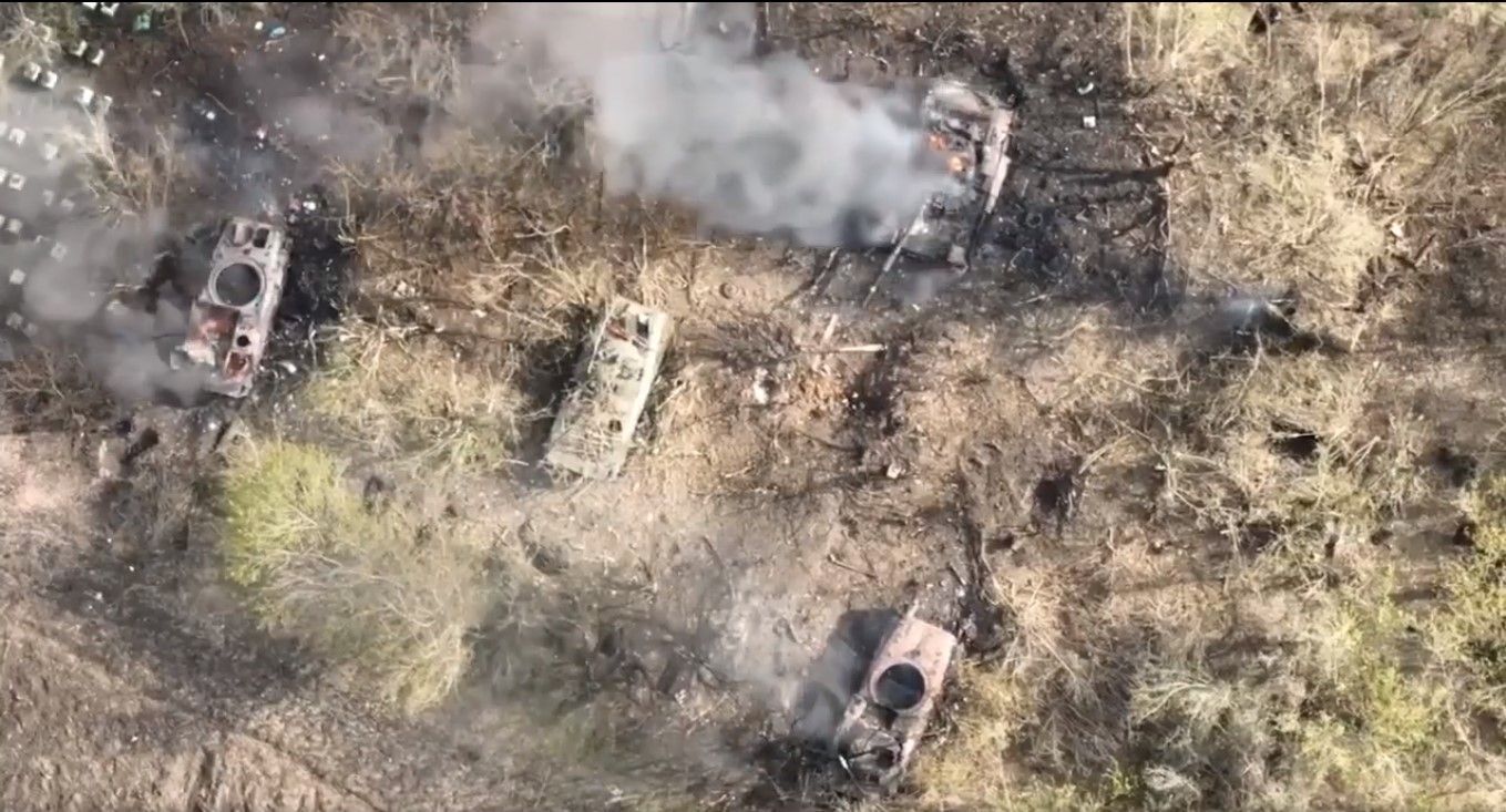 На Запоріжжі тероборона завдала ворогу потужних втрат: відео палаючої техніки