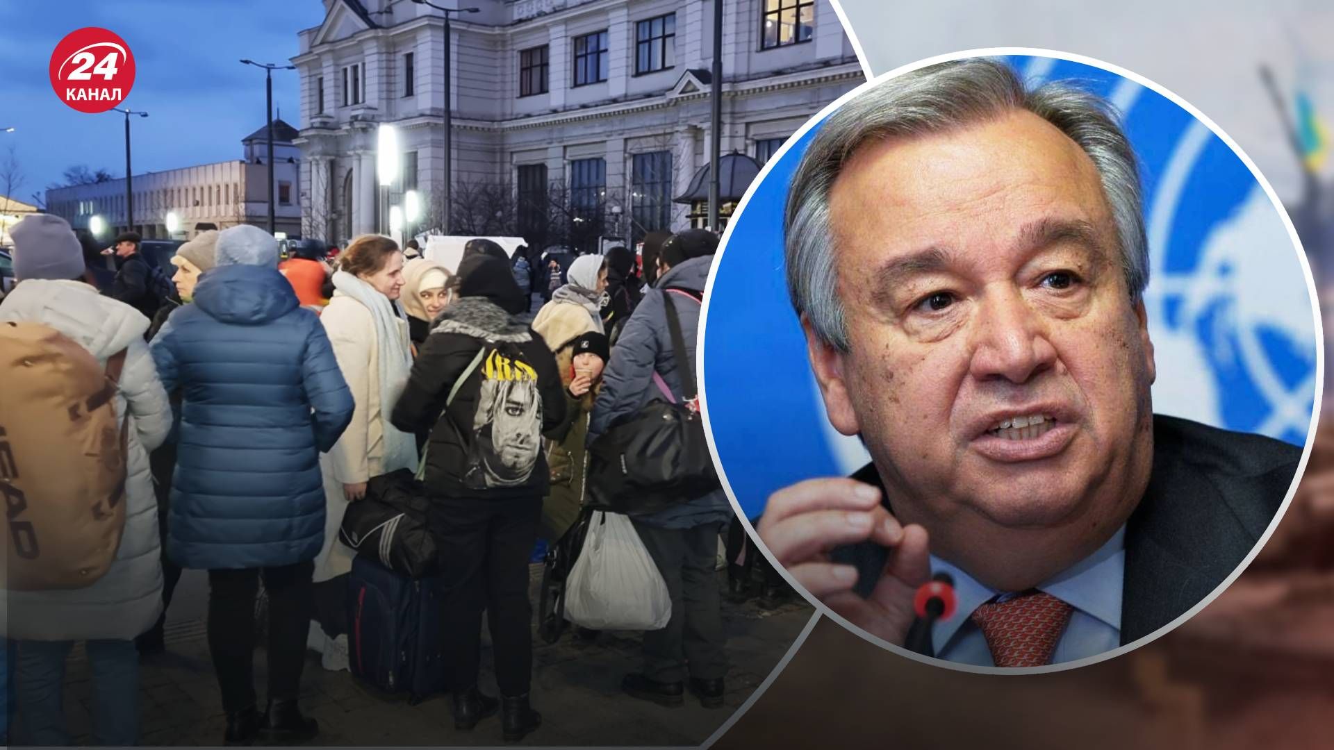 После Москвы генсек ООН Гутерреш прибыл в Киев, чтобы обсудить эвакуацию гражданских