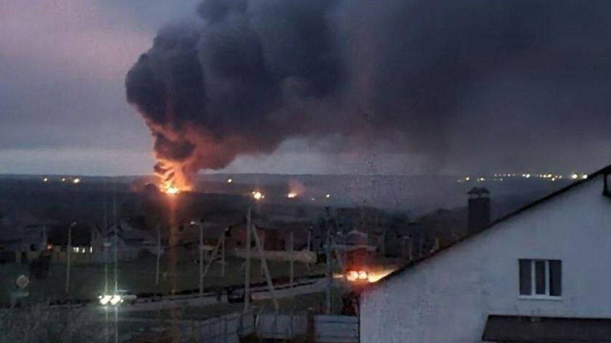 Россияне таки сделали вброс о якобы сбитых обломках украинских беспилотников над Курском