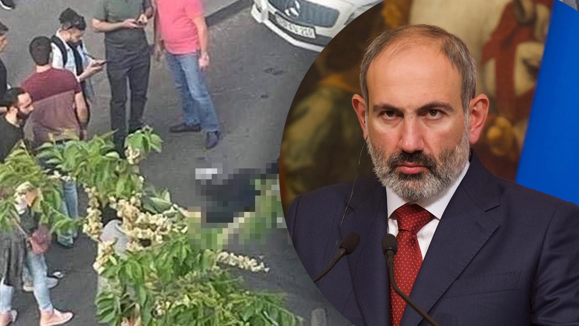 Машина из кортежа Пашиняна сбила насмерть беременную женщину Машина из кортежа Пашиняна сбила насмерть беременную женщину