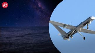 Над морем силы ПВО сбили российский БПЛА-разведчик Над морем силы ПВО сбили российский БПЛА-разведчик