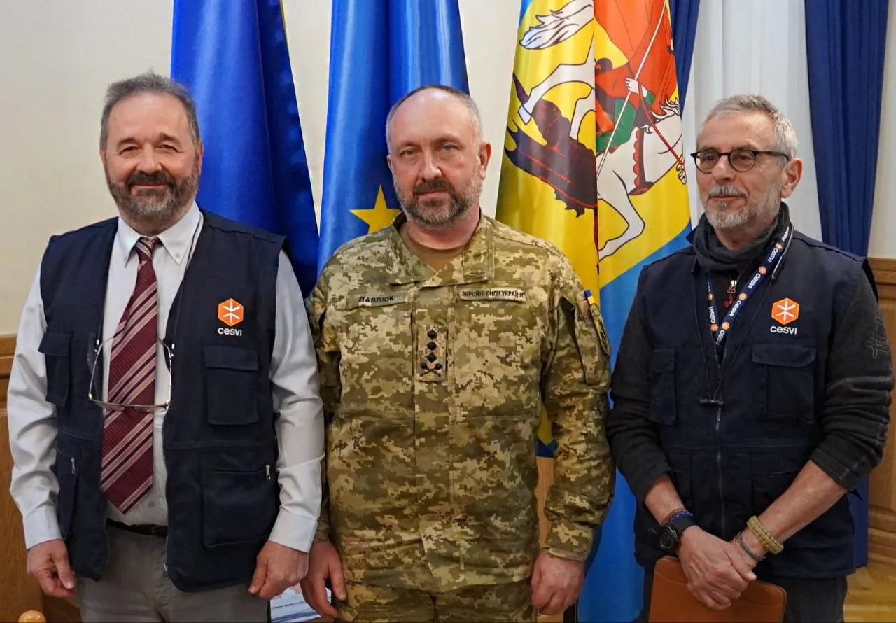 Итальянская организация CESVI поможет в восстановлении Бучи Итальянская организация CESVI поможет в восстановлении Бучи