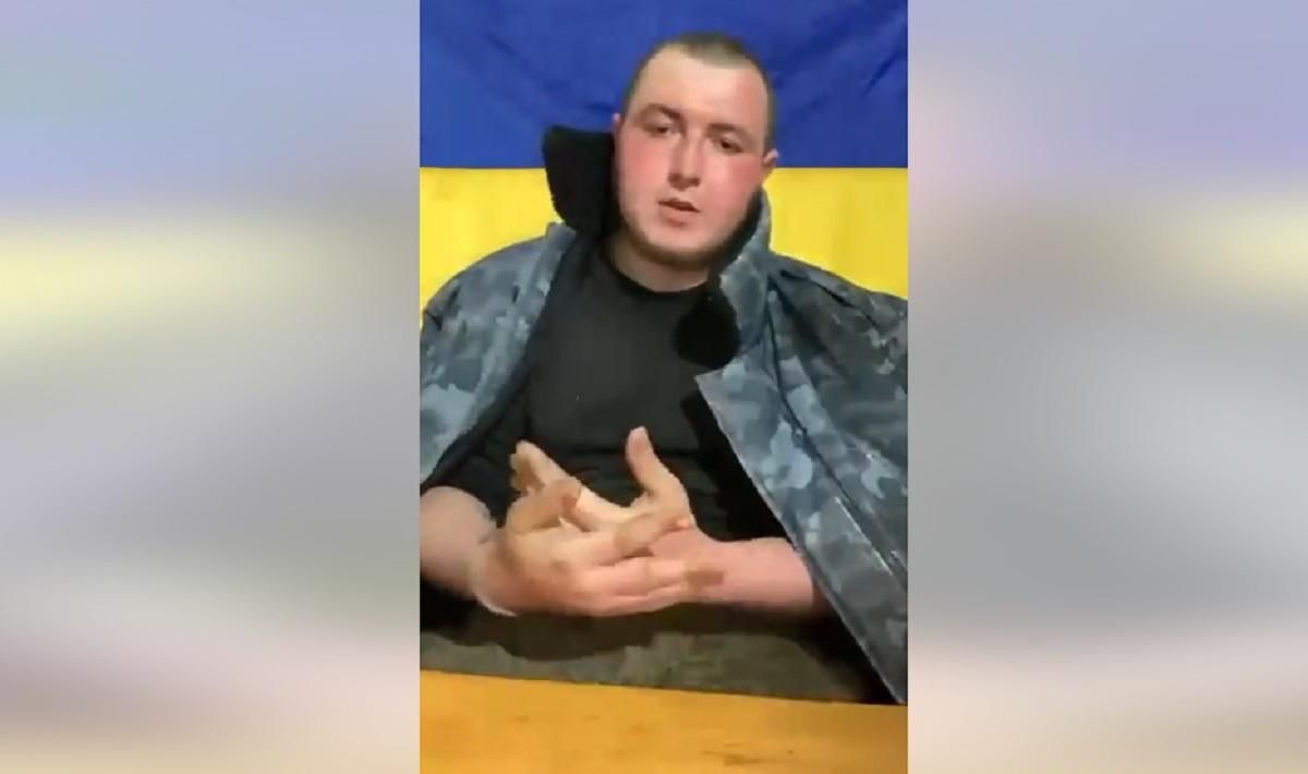 "Усе жахливо": полонений з окупованої Луганщини скаржиться на російське командування