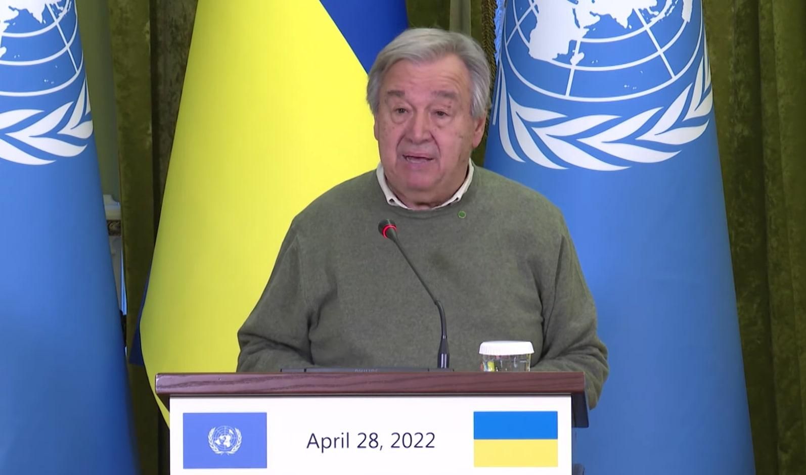 Генсек ООН озвучил худший из возможных сценариев в Украине Генсек ООН озвучил худший из возможных сценариев в Украине