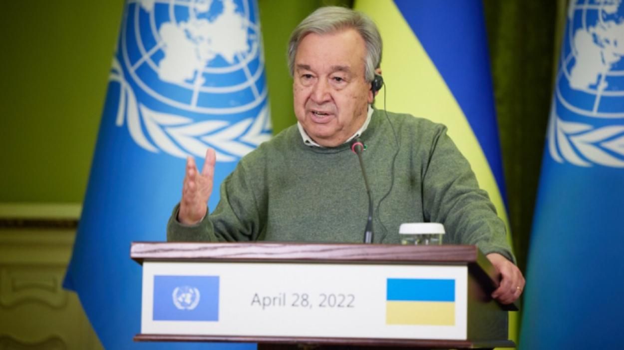 Світ чує вас і знає про вашу незламність, – генсек ООН до українців Світ чує вас і знає про вашу незламність, – генсек ООН до українців