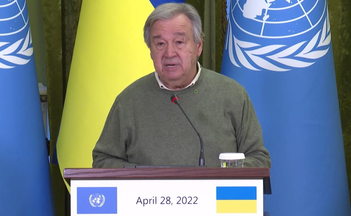 Складна місія у жорстких умовах, – Гутерреш пообіцяв, що ООН збільшить допомогу Україні Складна місія у жорстких умовах, – Гутерреш пообіцяв, що ООН збільшить допомогу Україні