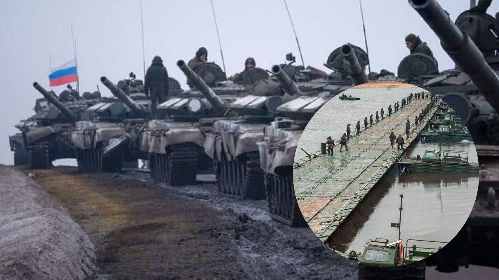 Для додаткового перекидання військ на Ізюмському напрямку окупанти зводять понтонні мости - 24 Канал Для додаткового перекидання військ на Ізюмському напрямку окупанти зводять понтонні мости - 24 Канал