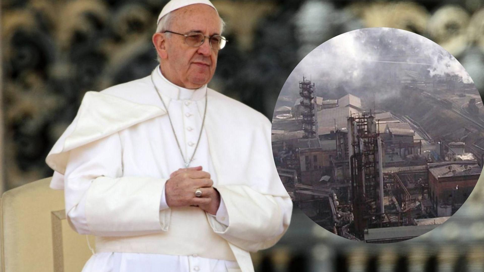Папа Римский трижды обращался к Путину относительно эвакуации из Мариуполя