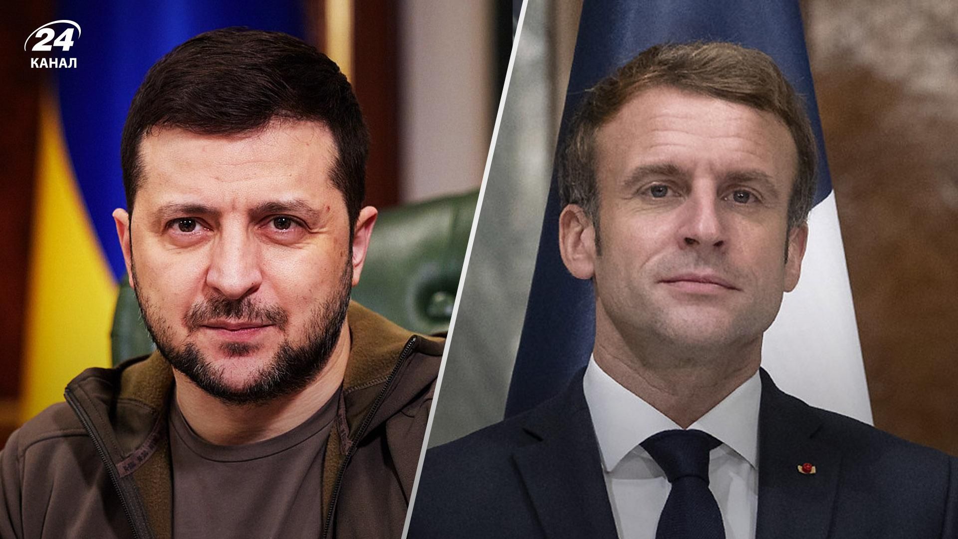 Зеленский обсудил с Макроном путь в ЕС и расследование преступлений России Зеленский обсудил с Макроном путь в ЕС и расследование преступлений России