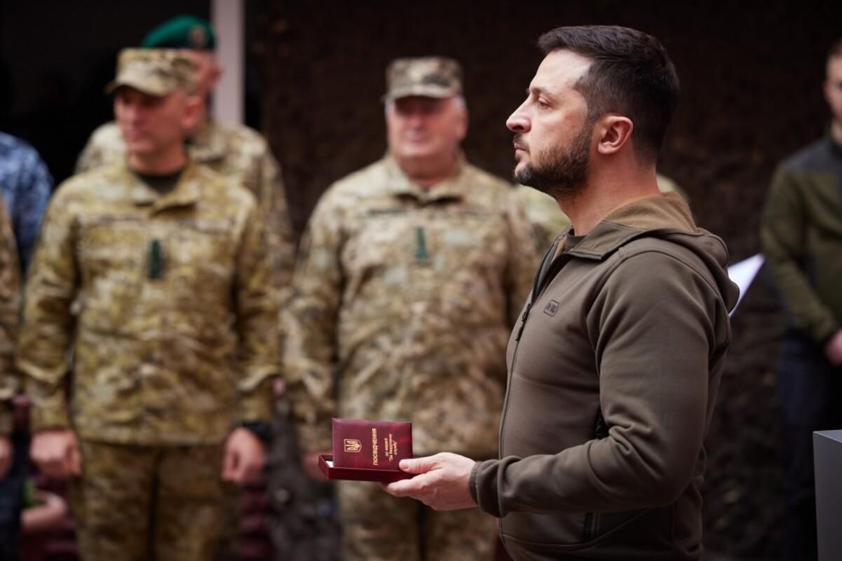 Выполняют одну из главных задач: Зеленский наградил пограничников Выполняют одну из главных задач: Зеленский наградил пограничников