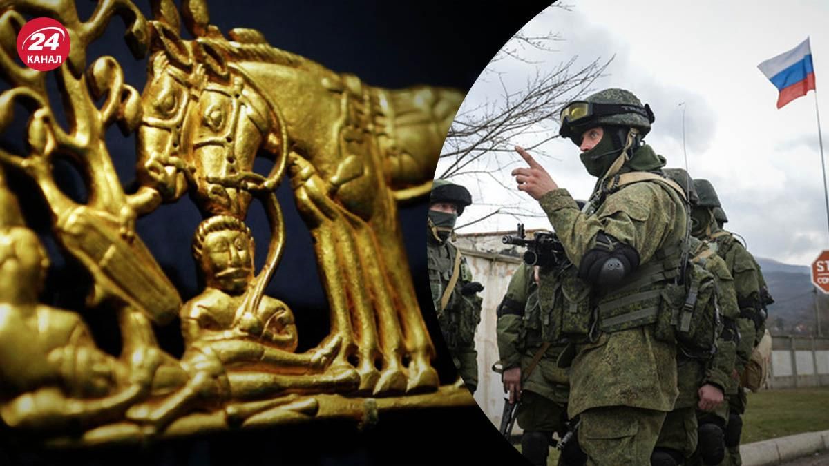 Щоб оцінити скіфське золото: окупанти відправили в Мелітополь "експертів" з Криму