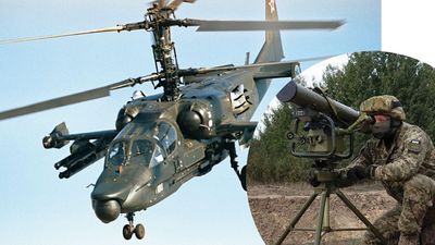 Украинские военные из "Стугны-П" уничтожили очередной вражеский Ка-52: мощное видео