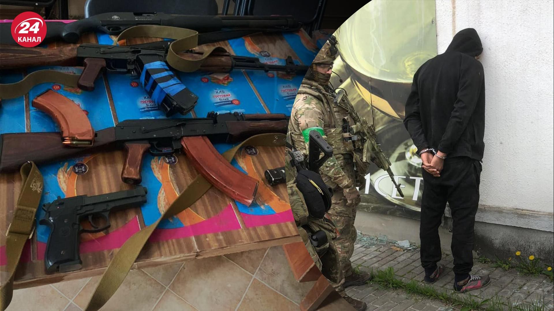 У Харкові СБУ затримала росіянина з великим арсеналом зброї, який часто їздив до Бєлгорода У Харкові СБУ затримала росіянина з великим арсеналом зброї, який часто їздив до Бєлгорода