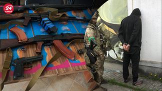 У Харкові СБУ затримала росіянина з великим арсеналом зброї, який часто їздив до Бєлгорода У Харкові СБУ затримала росіянина з великим арсеналом зброї, який часто їздив до Бєлгорода