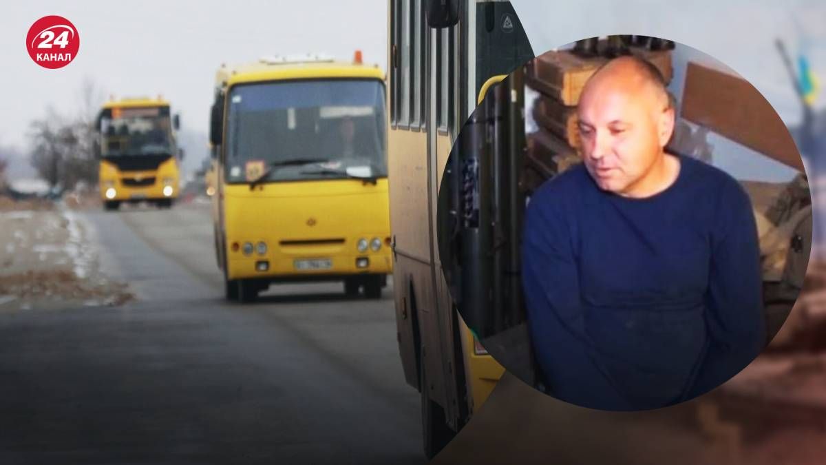Водитель обстрелянного эвакуационного автобуса в Попасной жив: его взяли в плен