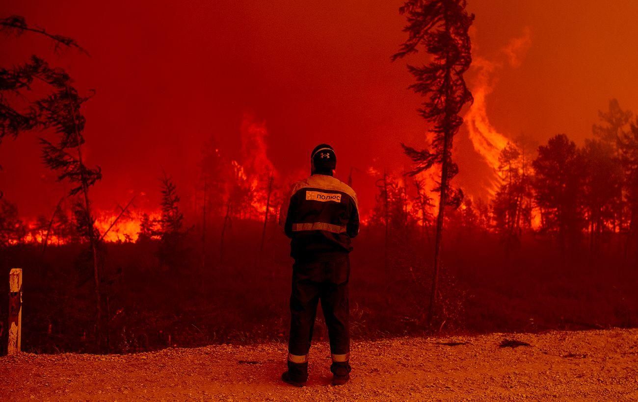 Россия задыхается в огне: лесные пожары охватили огромные территории – жуткие видео