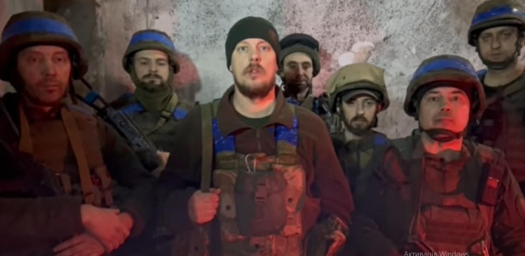 Нацгвардейцы из "Азовстали" обратились с призывом обеспечить выход всем военным Нацгвардейцы из "Азовстали" обратились с призывом обеспечить выход всем военным