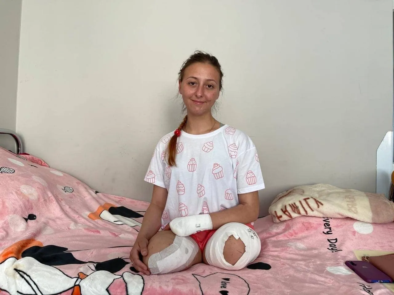 Оксана находится в Центре хирургии во Львове Оксана находится в Центре хирургии во Львове