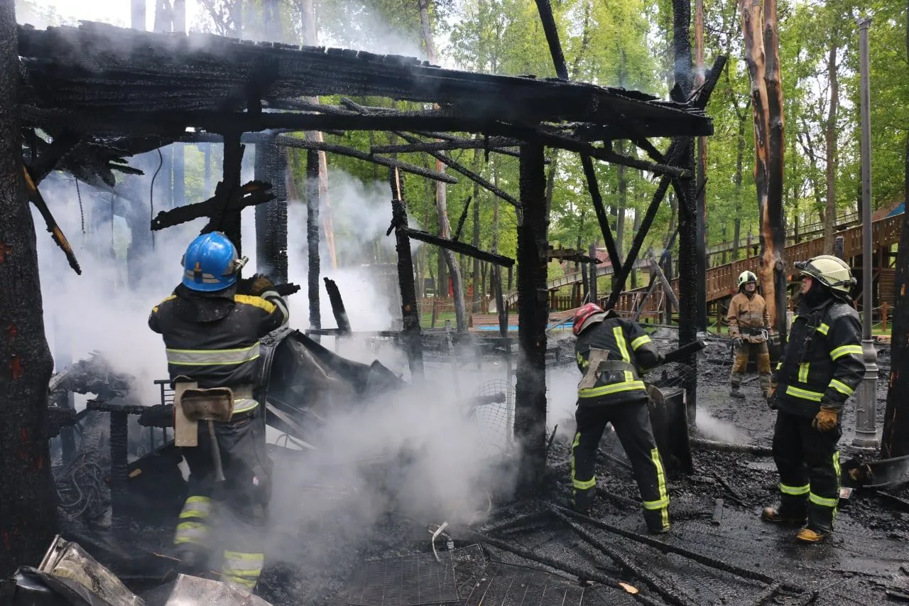 Харьковские спасатели ликвидировали пожары в центральной части города