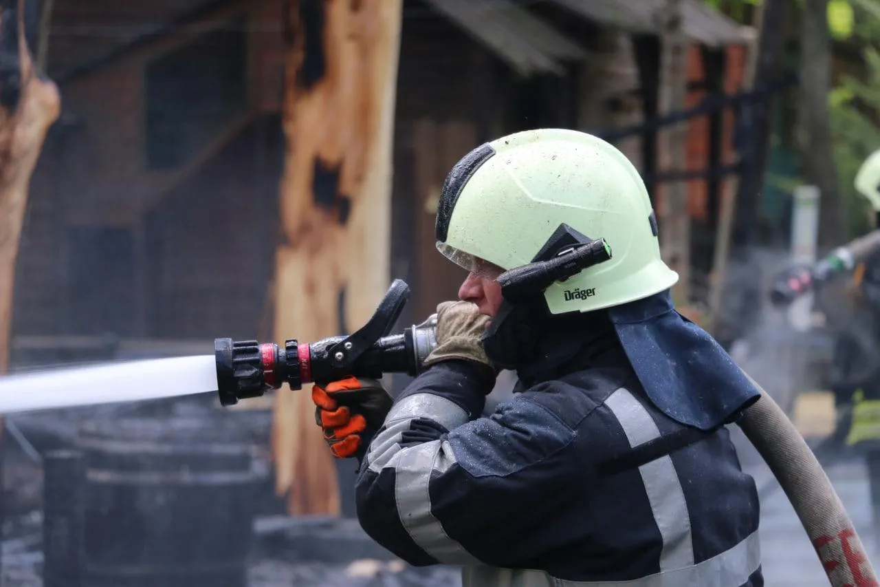 Харківські рятувальники ліквідували пожежі в центральній частині міста 