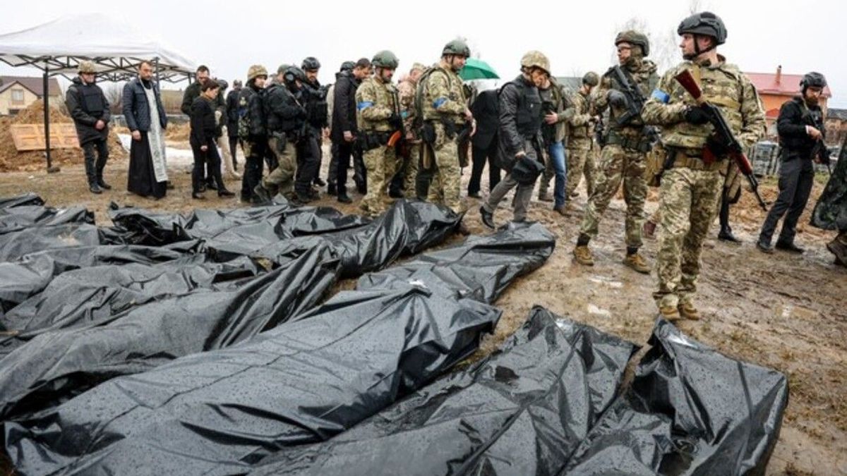 В Киевской области нашли еще 20 тел мирных граждан, которых жестоко убили оккупанты