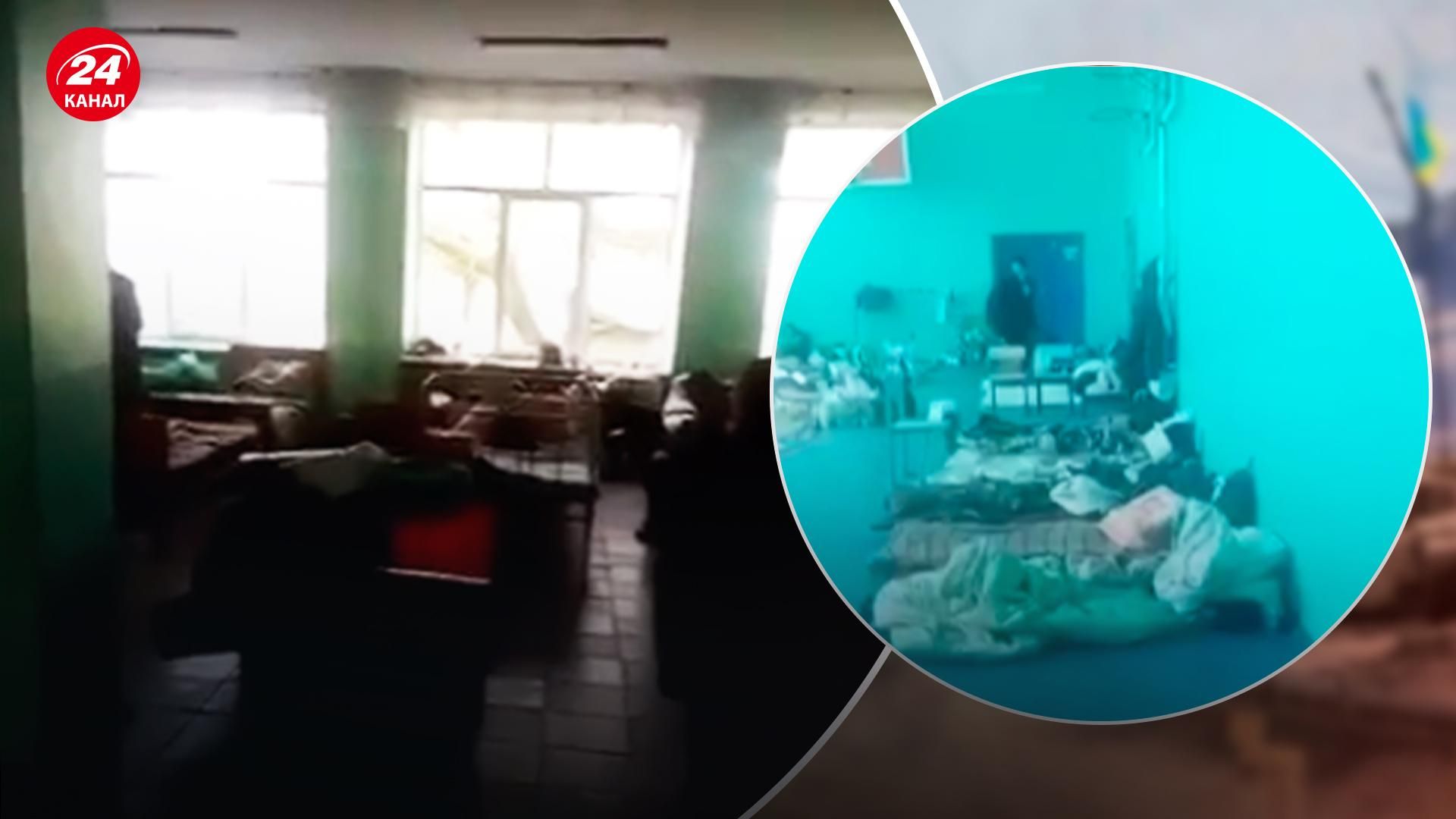 Дві тисячі чоловіків з Маріуполя утримують у "фільтраційному таборі": кадри жахливого гетто Дві тисячі чоловіків з Маріуполя утримують у "фільтраційному таборі": кадри жахливого гетто