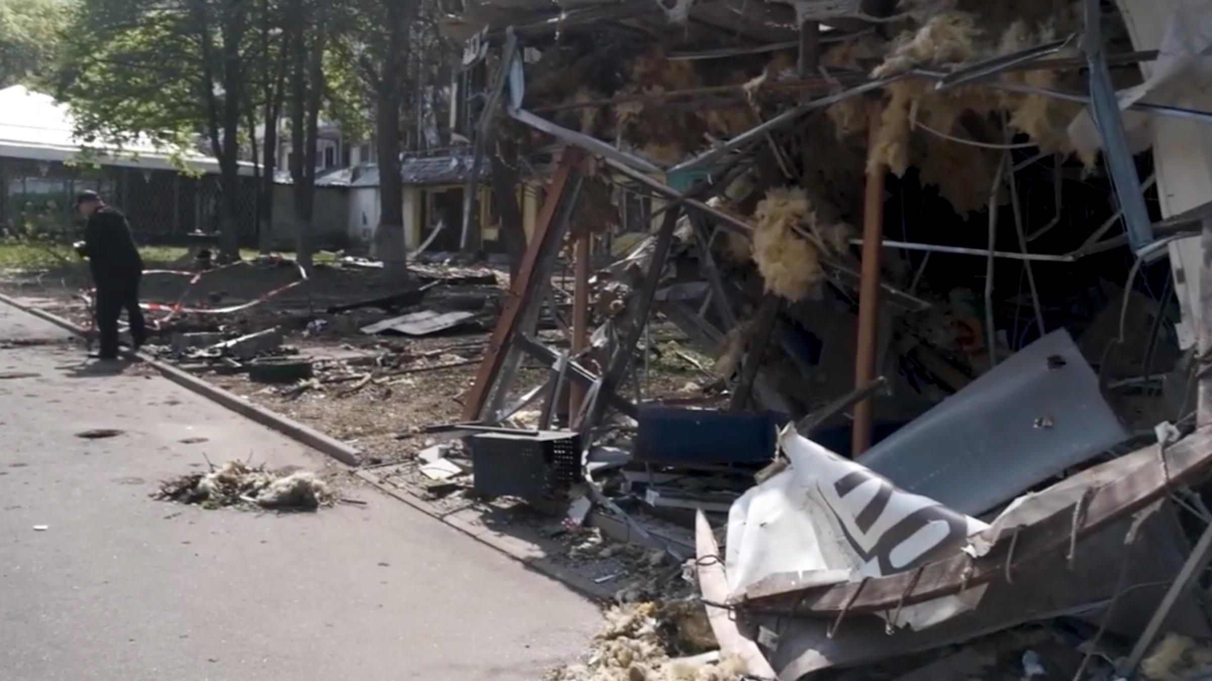 Удар был мощным: Кириленко показал последствия авиаракетного удара по Краматорску