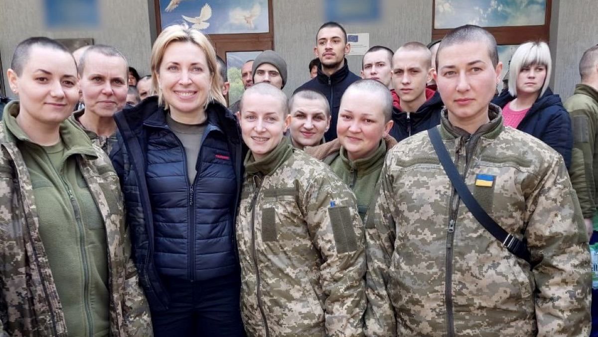 Украинские женщины военнопленные
