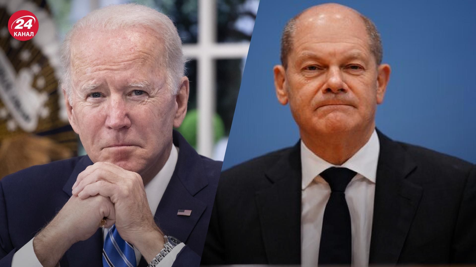 Байден і Шольц не визнають легітимність зміни кордонів України Байден і Шольц не визнають легітимність зміни кордонів України