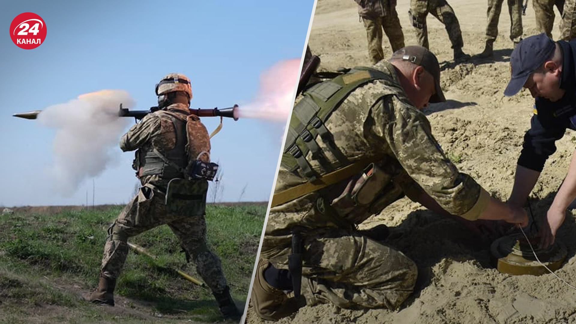 Тероборонівці знищили ворожий танк, плавучий бронетранспортер і вчилися стрільби з гранатометів